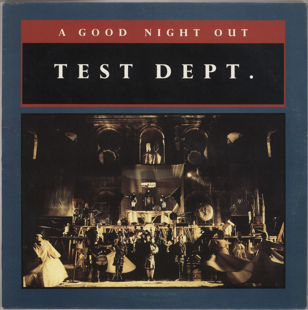 Test Department A Good Night Out UK vinyl LP album (LP record) MOP3