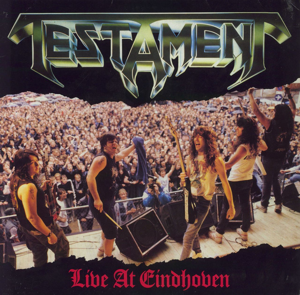 Testament Live At Eindhoven EP German vinyl LP album (LP record) 780226-1