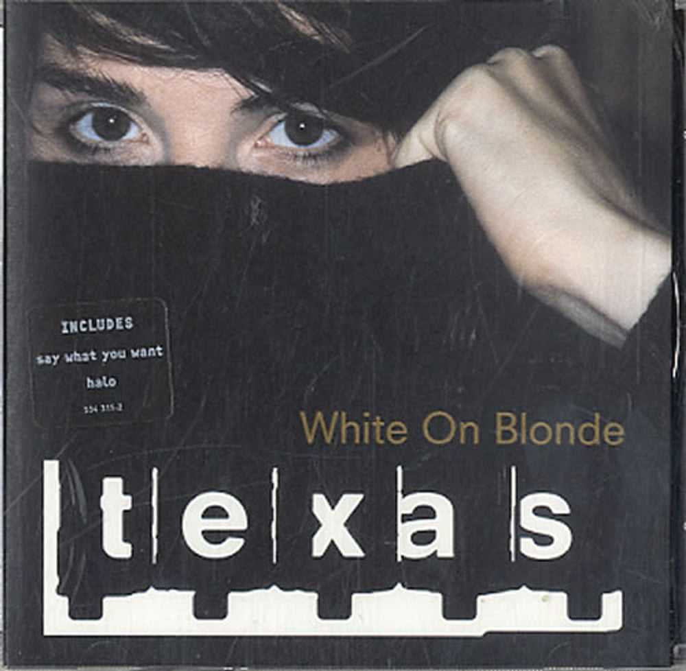 Texas White On Blonde UK Promo CD album (CDLP) ADV1996-9