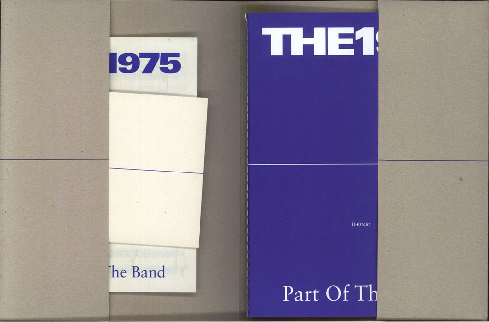 The 1975 Being Funny In A Foreign Language: Part Of The Band Zine Folder UK CD album (CDLP) W7HCDBE806782