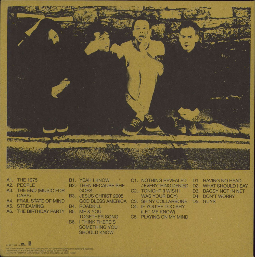 The 1975 Notes On A Conditional Form - Neon Yellow Vinyl UK 2-LP vinyl record set (Double LP Album)