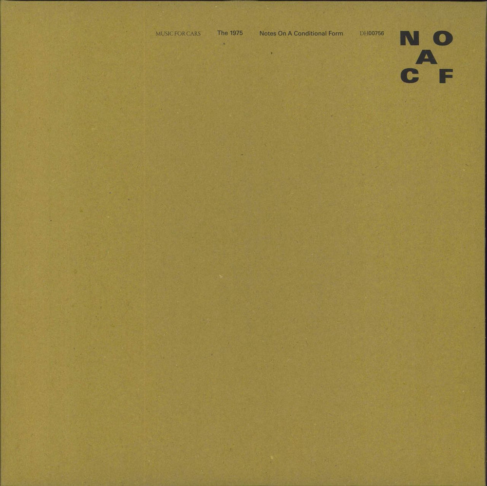 The 1975 Notes On A Conditional Form - Picture Disc UK 2-LP vinyl record set (Double LP Album) DH00756