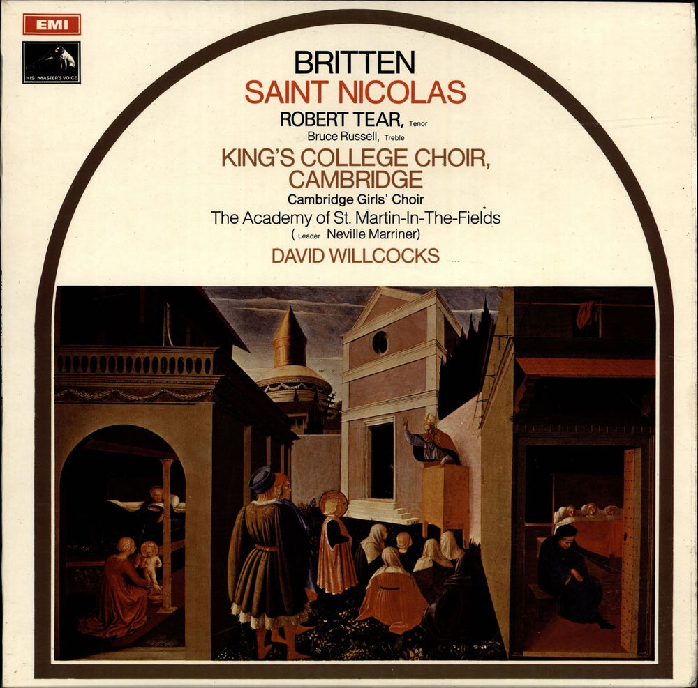 The Academy Of St. Martin-In-The-Fields Britten: Saint Nicolas UK vinyl LP album (LP record) ASD2637