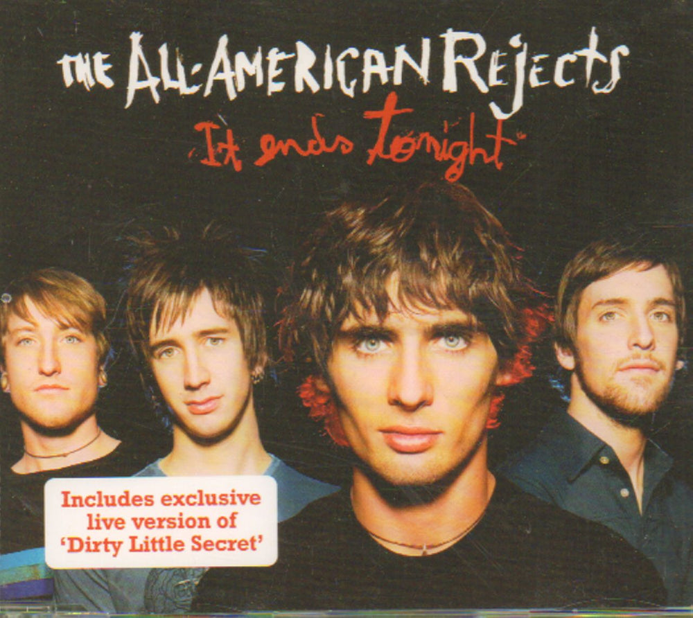 The All-American Rejects It Ends Tonight UK CD single (CD5 / 5") 1708086