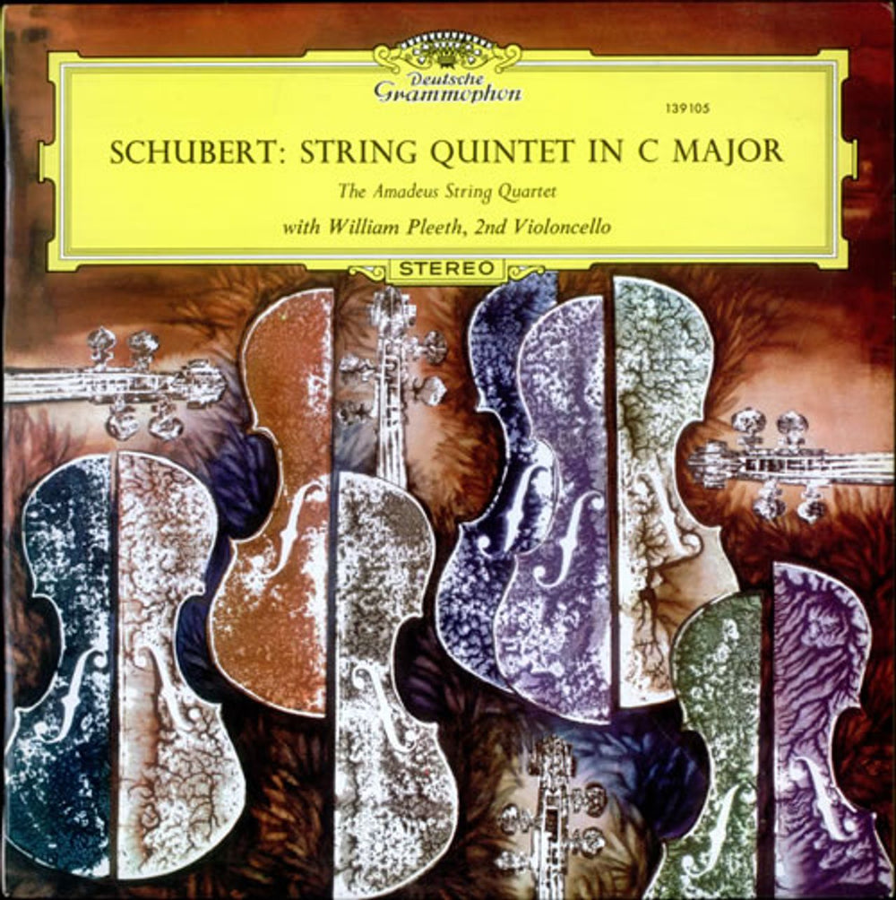 The Amadeus String Quartet String Quartet in C major UK vinyl LP album (LP record) 139105