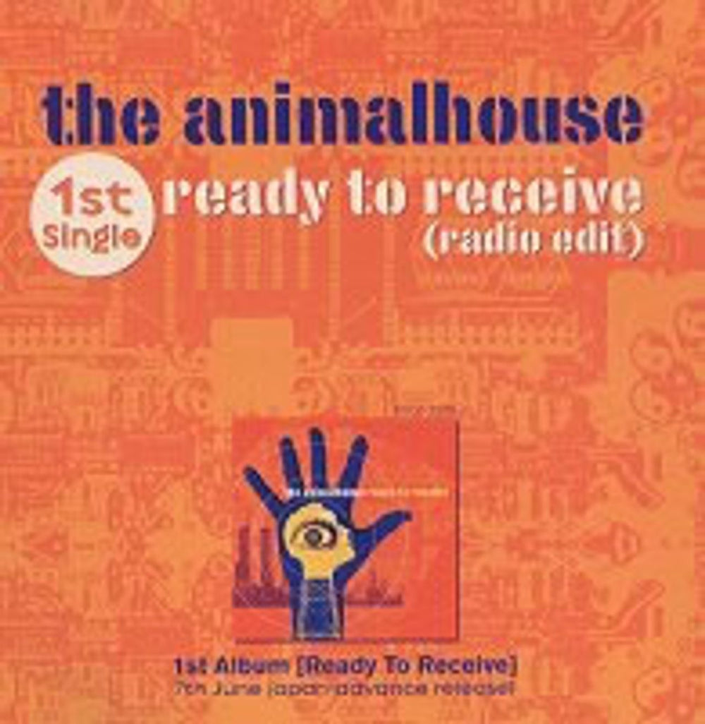 The Animalhouse Ready To Recieve Japanese Promo CD single (CD5 / 5") PDTD-1241