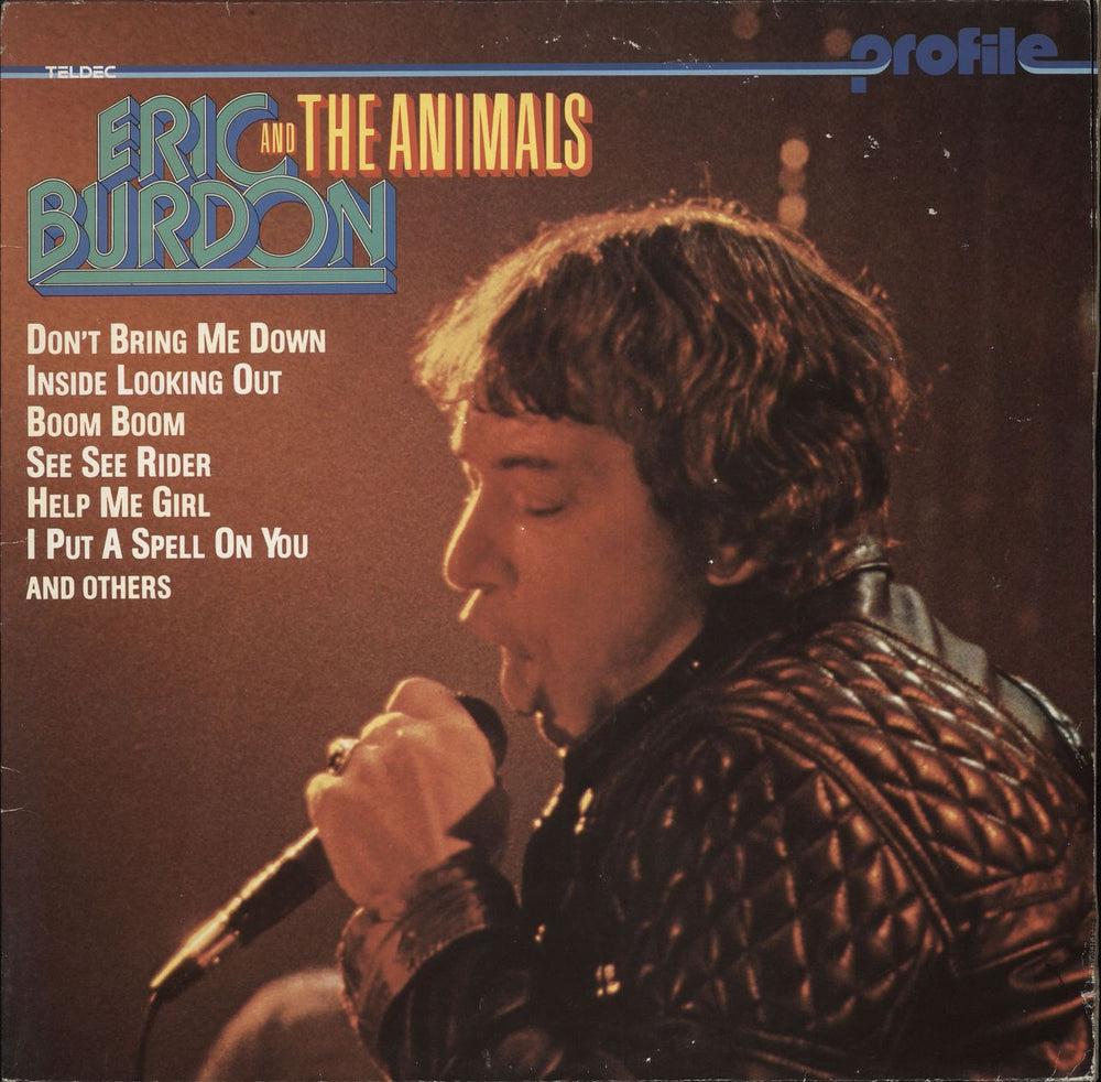 The Animals Eric Burdon And The Animals German vinyl LP album (LP record) 6.24784AL