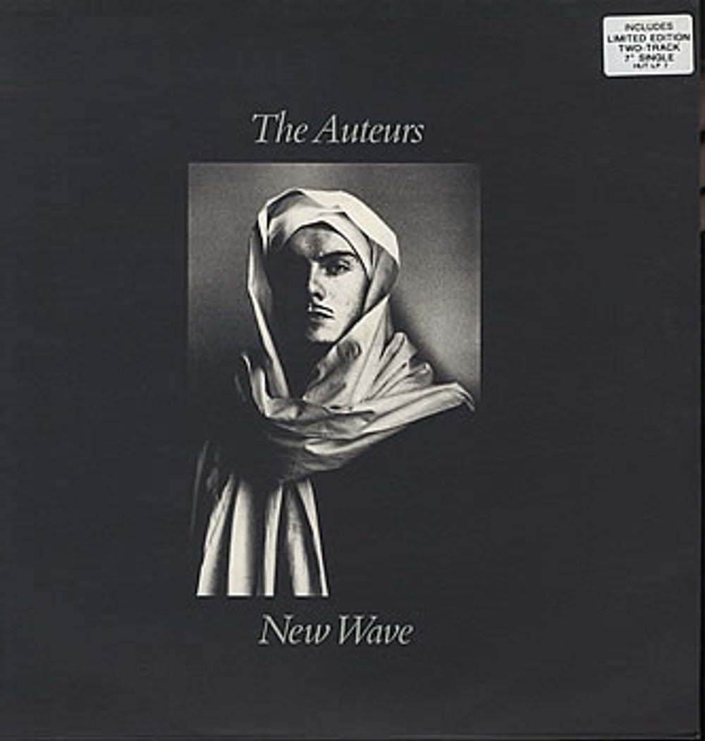 The Auteurs New Wave + 7" UK vinyl LP album (LP record) HUTLP7