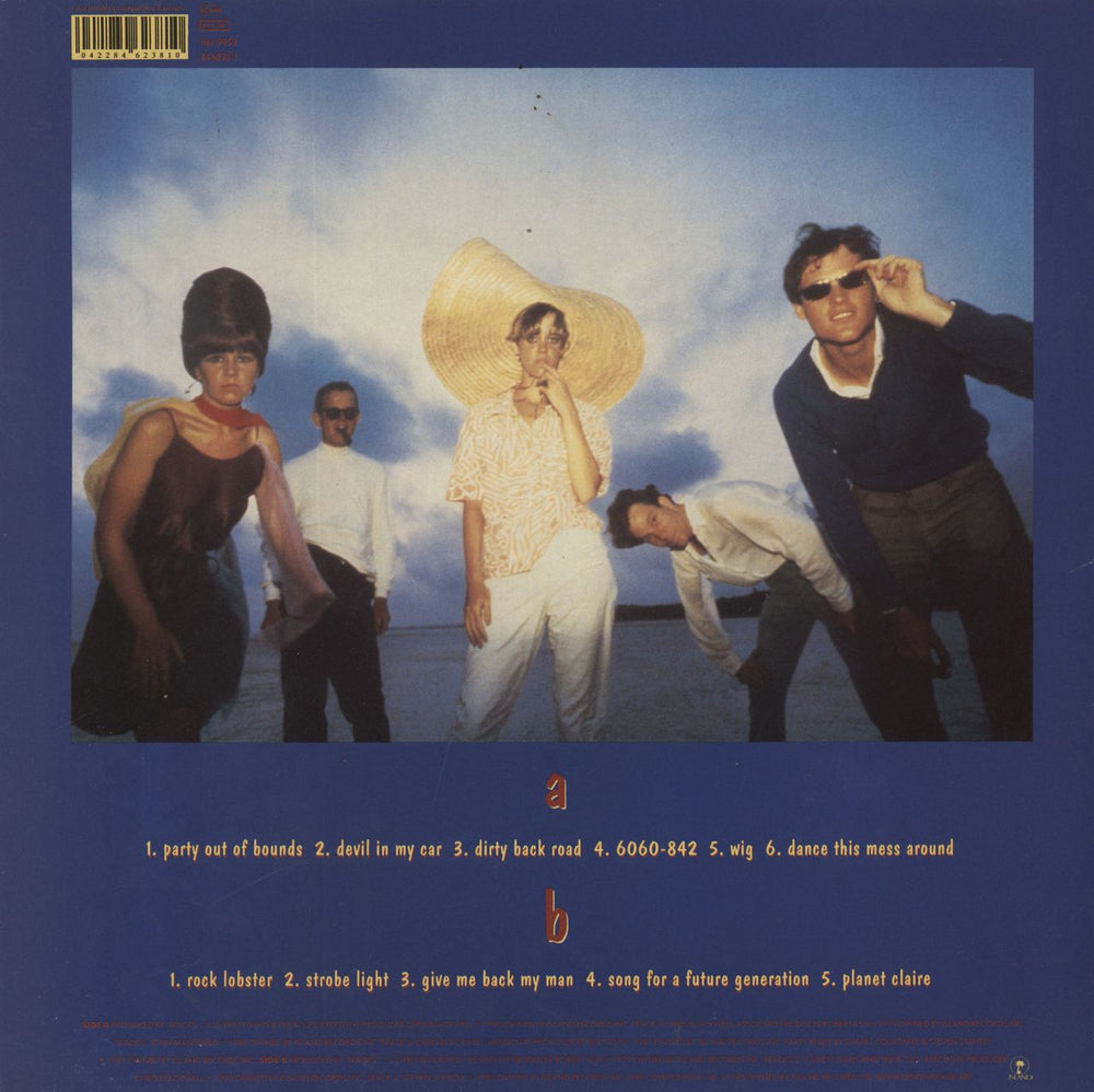 The B-52's The Best Of The B-52's - Dance This Mess Around UK vinyl LP album (LP record) 042284623810