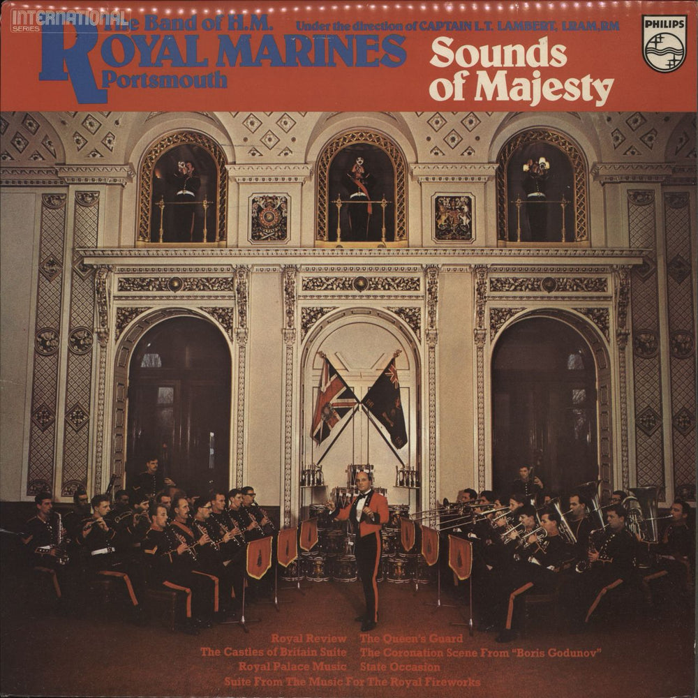 The Band Of H.M. Royal Marines Sounds Of Majesty UK vinyl LP album (LP record) 6382097