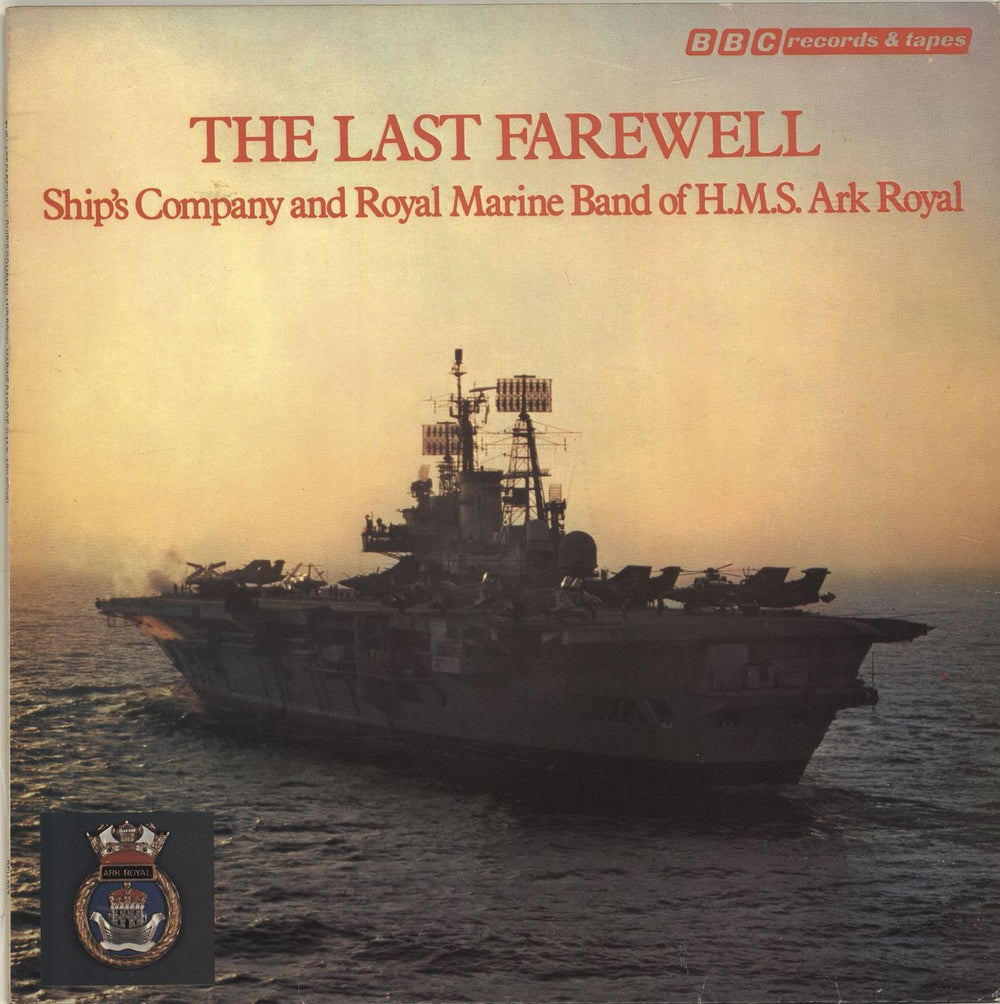 The Band Of H.M. Royal Marines The Last Farewell UK vinyl LP album (LP record) REH357