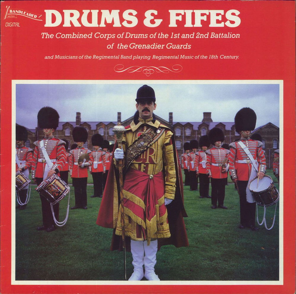 The Band Of The Grenadier Guards Drums & Fife UK vinyl LP album (LP record) BND1012