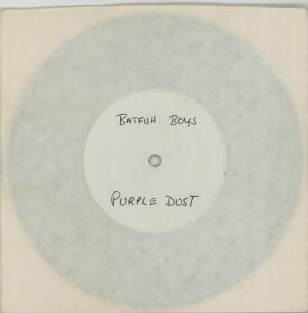 The Batfish Boys Purple Dust - Test pressing UK Promo 7" vinyl single (7 inch record / 45) GWR7