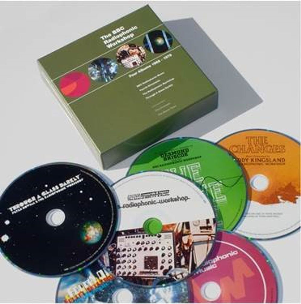 The BBC Radiophonic Workshop Four Albums 1968-1978 - Deluxe 6CD Box Set UK CD Album Box Set SILCD1663