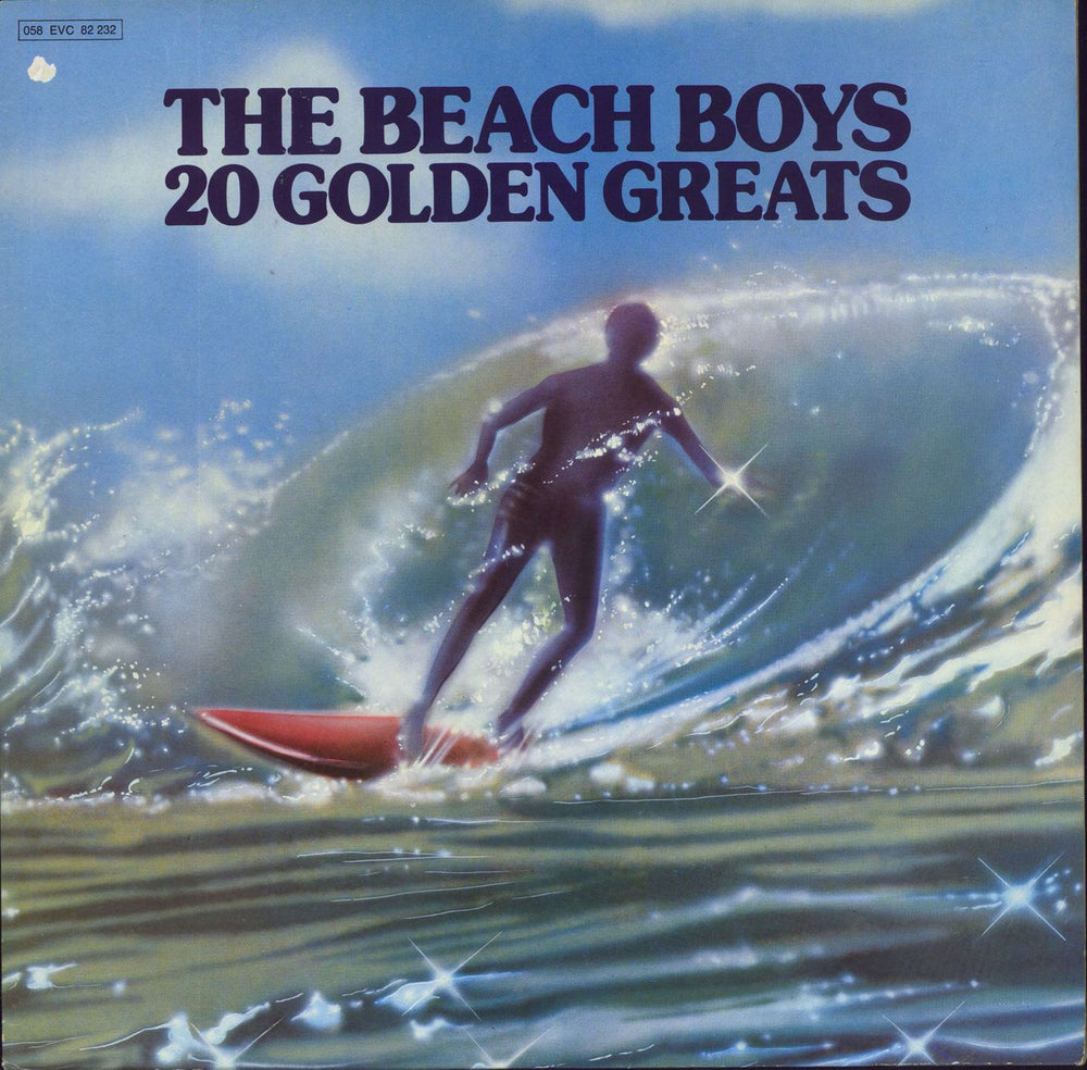 The Beach Boys 20 Golden Greats - laminated p/s German vinyl LP album (LP record) 058EVC82232