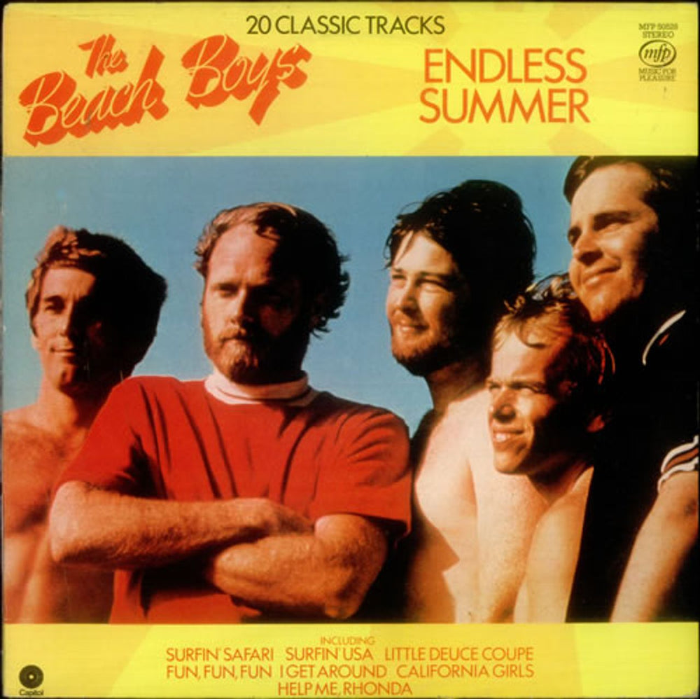 The Beach Boys Endless Summer UK vinyl LP album (LP record) MFP50528