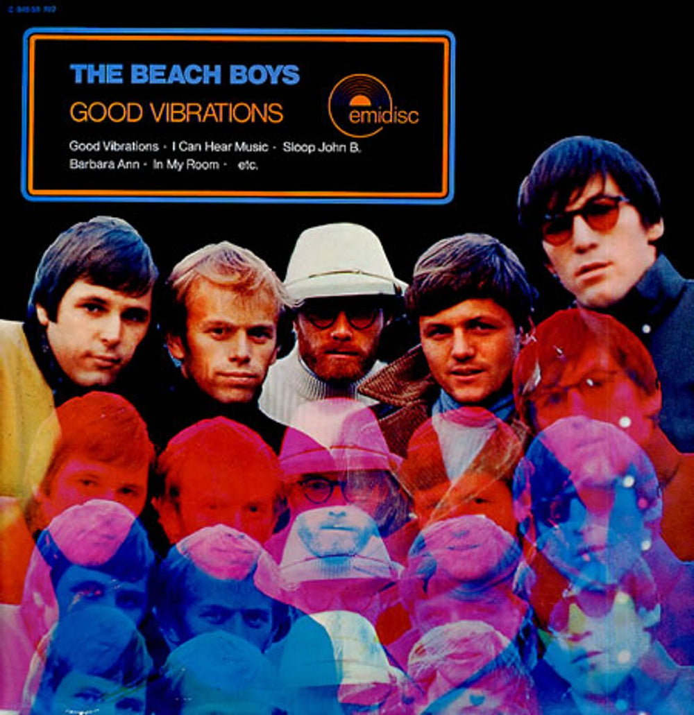 The Beach Boys Good Vibrations Dutch vinyl LP album (LP record) C048-50702