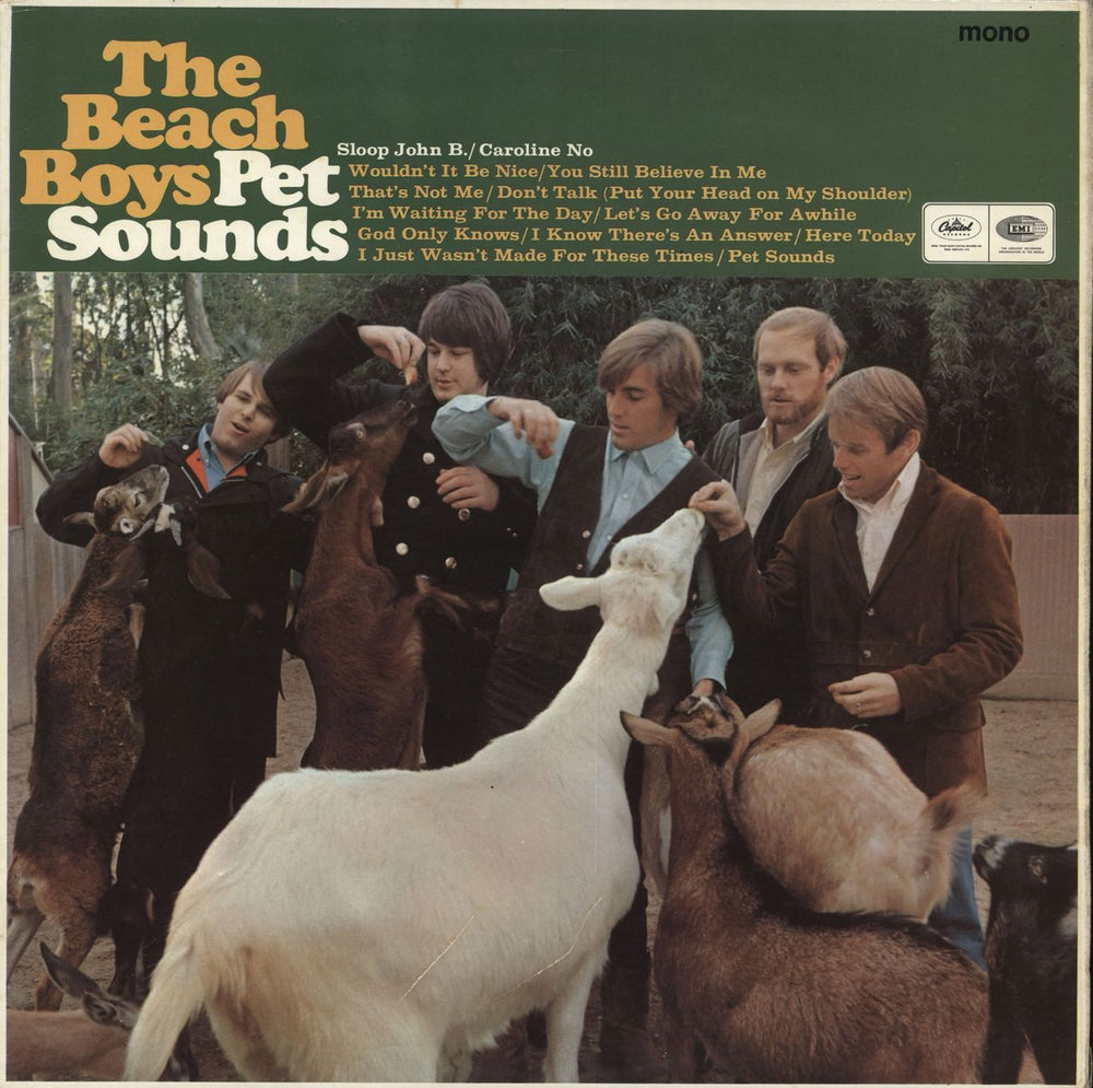 The Beach Boys Pet Sounds - 1st - G UK vinyl LP album (LP record) T2458