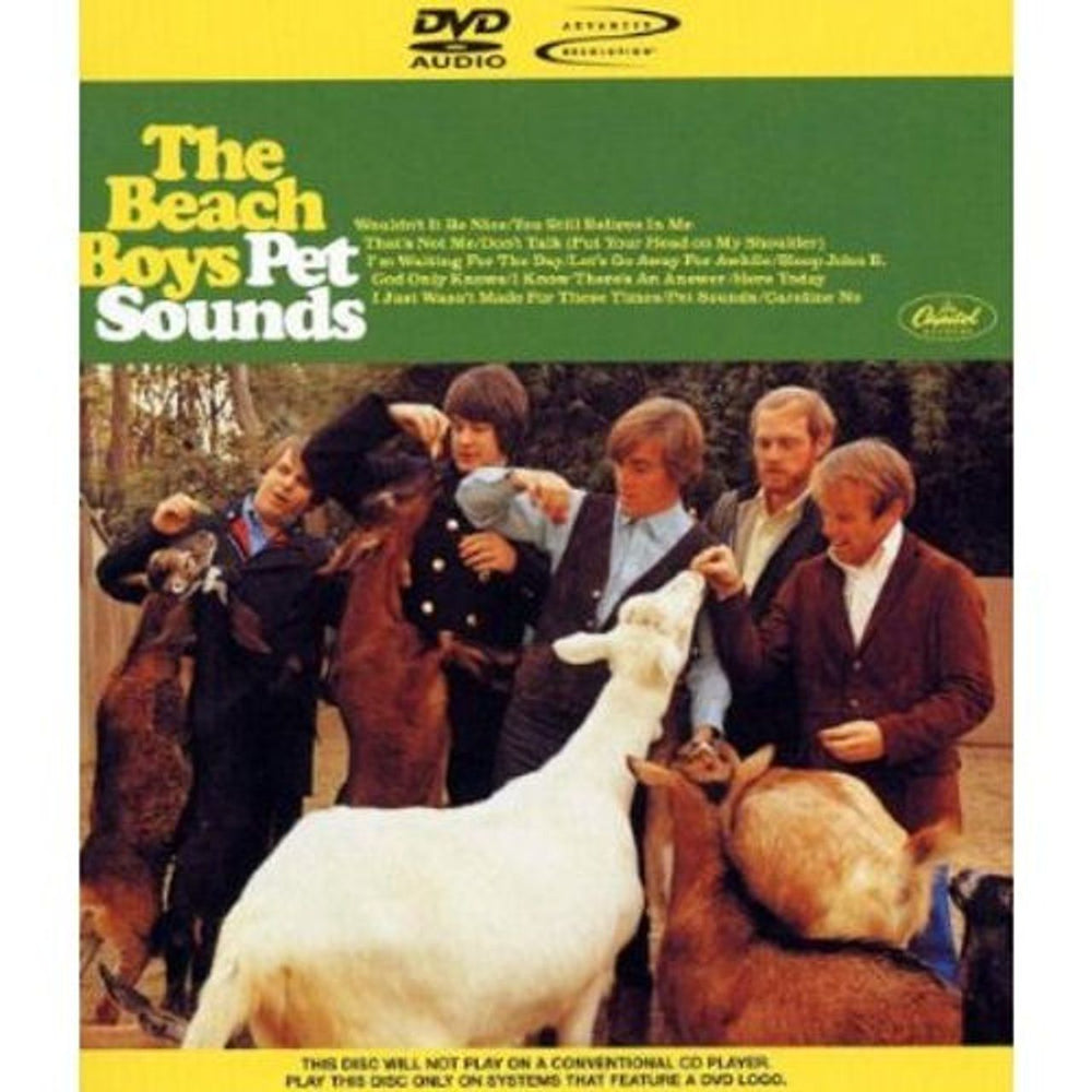 The Beach Boys Pet Sounds UK DVD-Audio disc 72434-77936-9-1