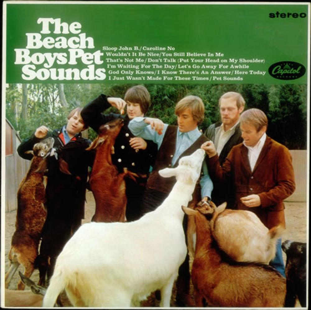 The Beach Boys Pet Sounds UK vinyl LP album (LP record) EMS1179