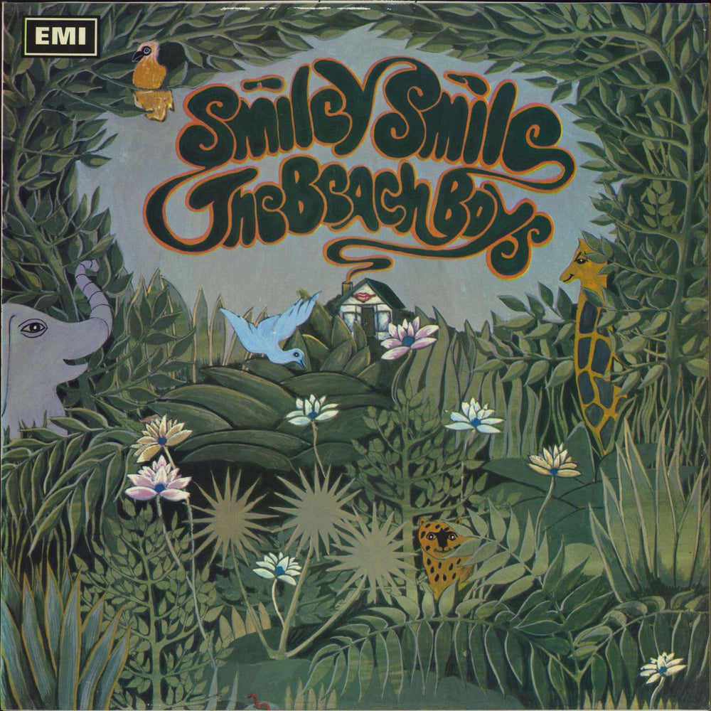 The Beach Boys Smiley Smile - 2nd UK vinyl LP album (LP record) ST9001