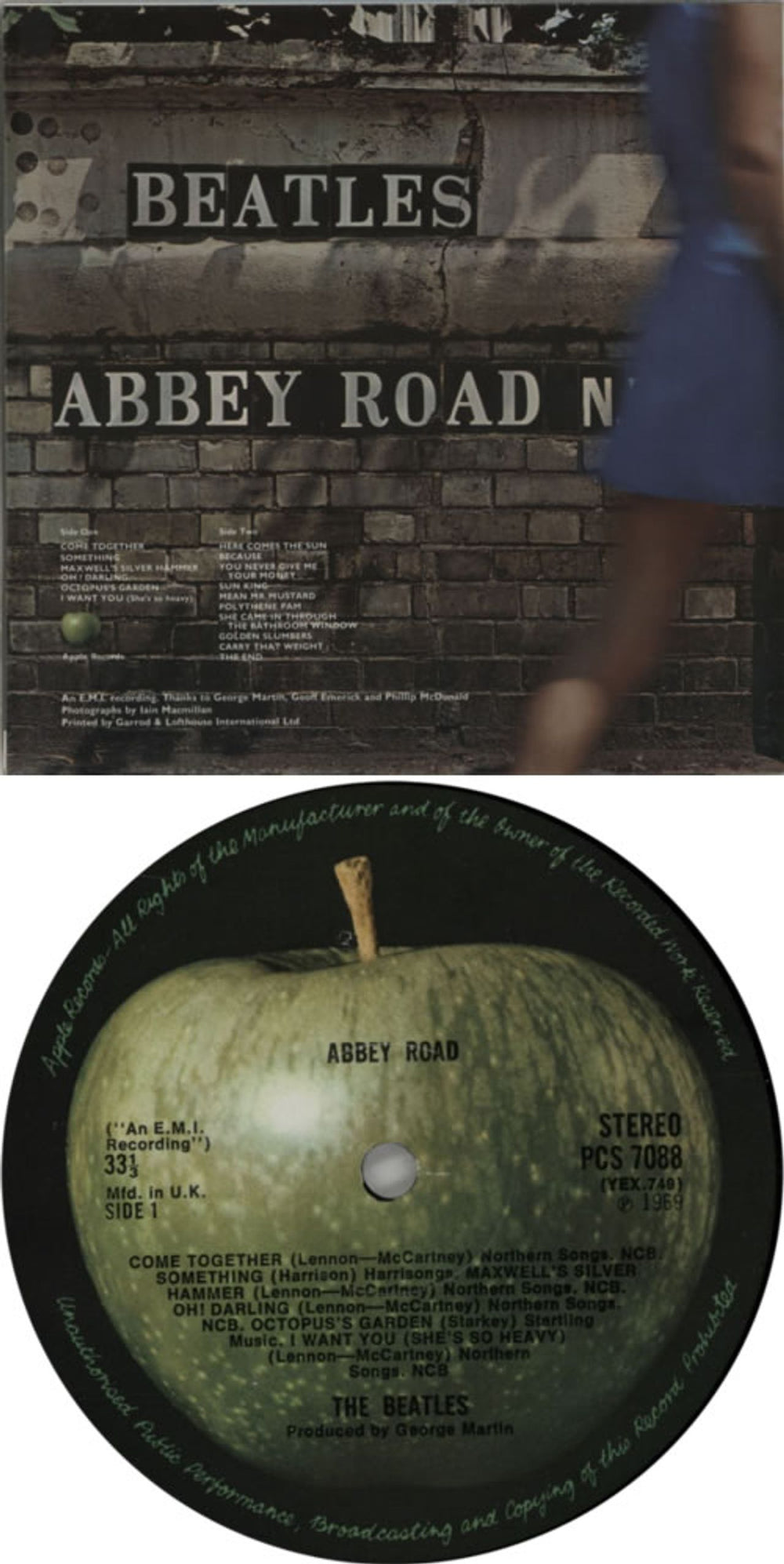 The Beatles Abbey Road - 1st UK vinyl LP album (LP record) BTLLPAB293375