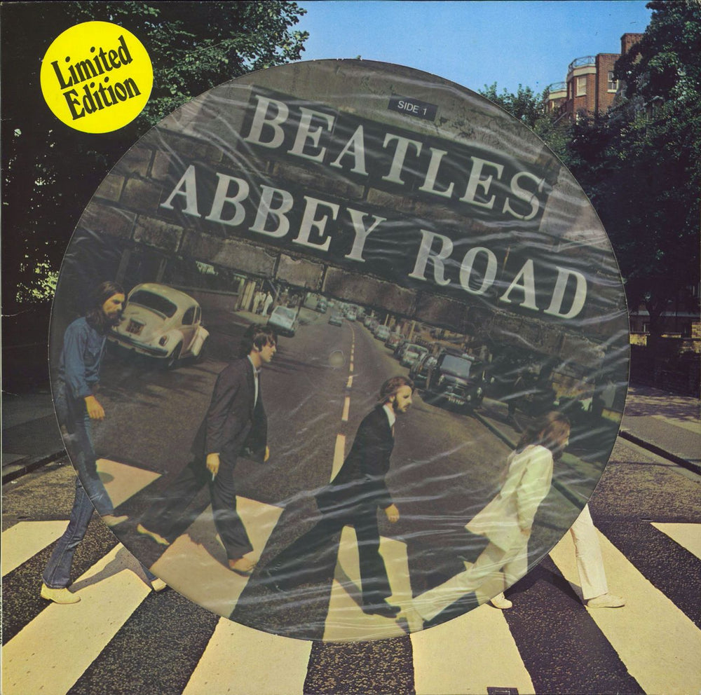 The Beatles Abbey Road Dutch picture disc LP (vinyl picture disc album) 5CP062-04243