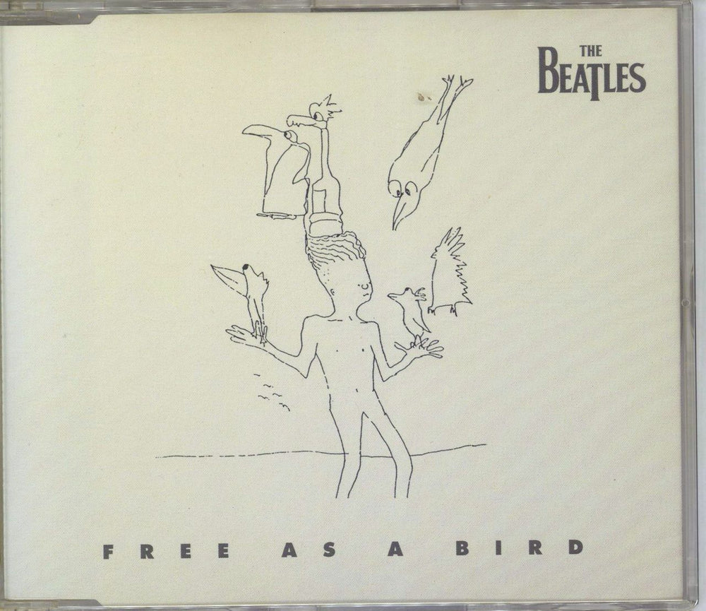 The Beatles Free As A Bird UK CD single (CD5 / 5") CDR6422