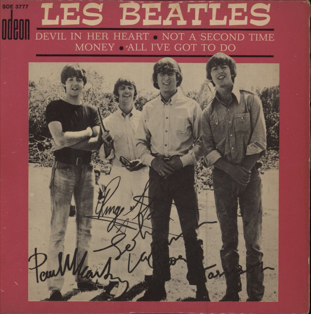 The Beatles Les Beatles - 1st French 7" vinyl single (7 inch record / 45) SOE3777