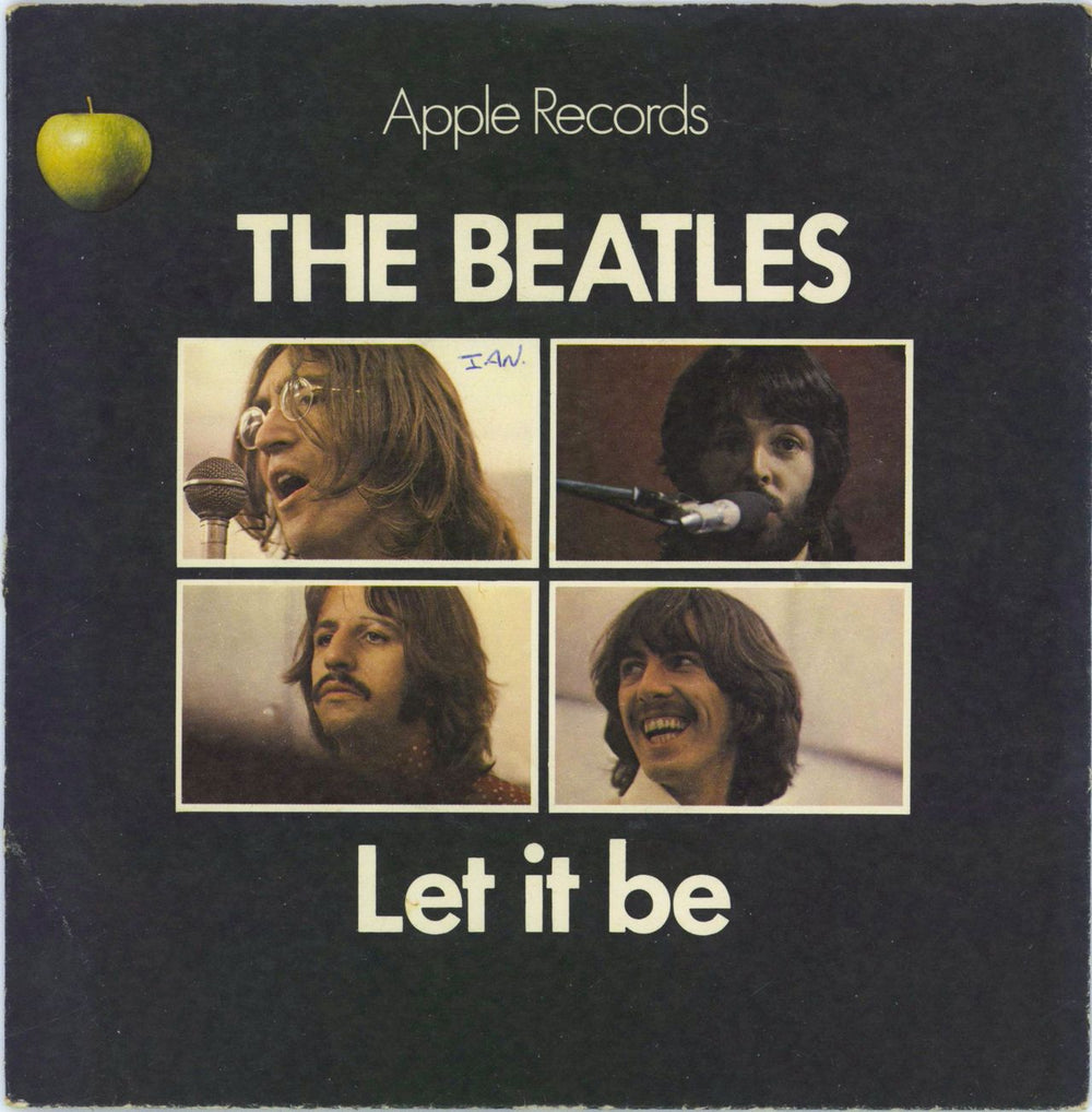 The Beatles Let It Be - 1st - 4pr - P/S - VG UK 7" vinyl single (7 inch record / 45) R5833