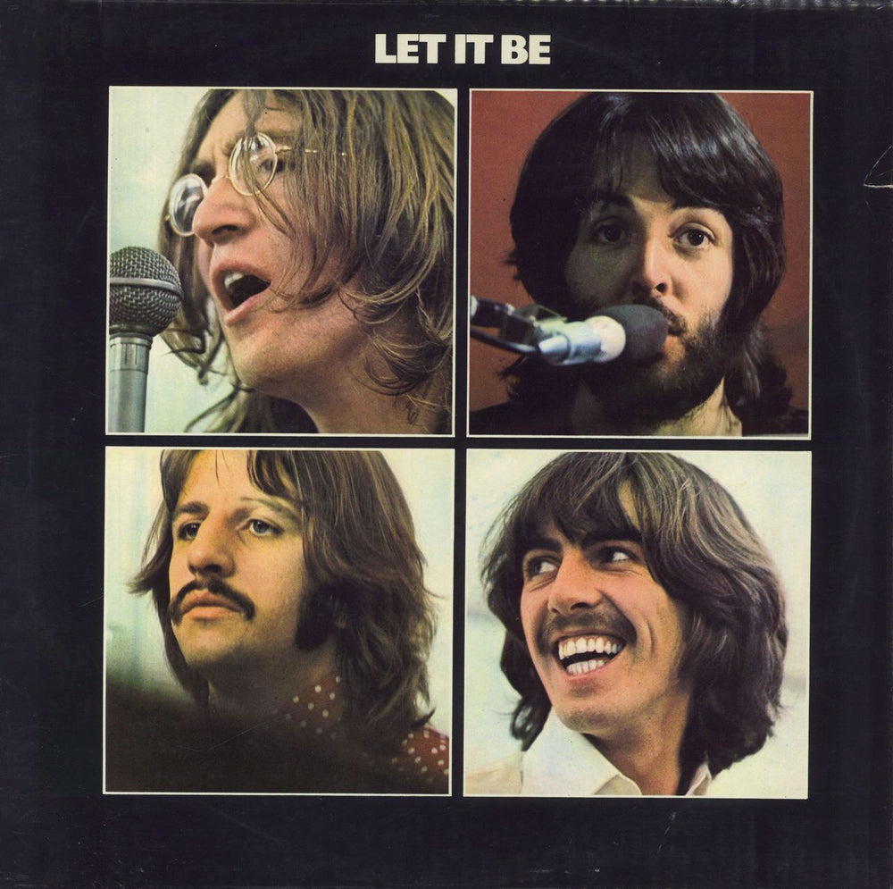 The Beatles Let It Be - 3rd Export - Laminated - VG UK vinyl LP album (LP record) PCS7096