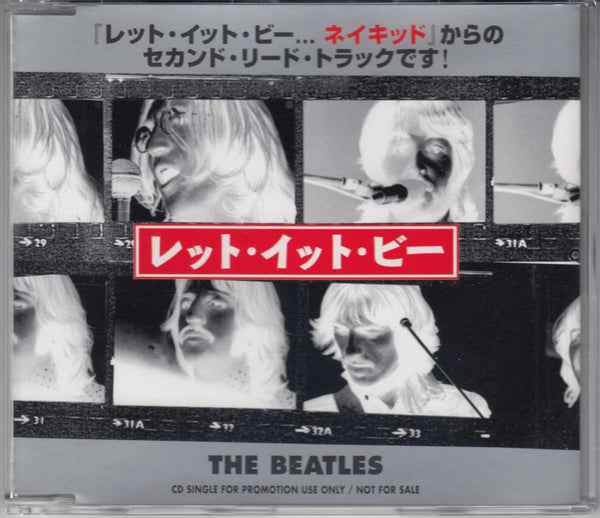 The Beatles Let It Be - Naked Version Japanese Promo CD single