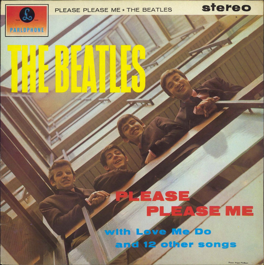 The Beatles Please Please Me - All Rights - EX UK vinyl LP album (LP record) PCS3042