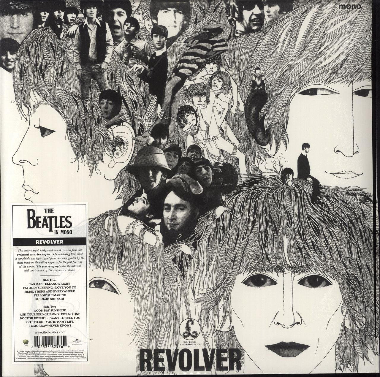 The Beatles Revolver - MONO - 180 Gram - Sealed UK Vinyl LP 