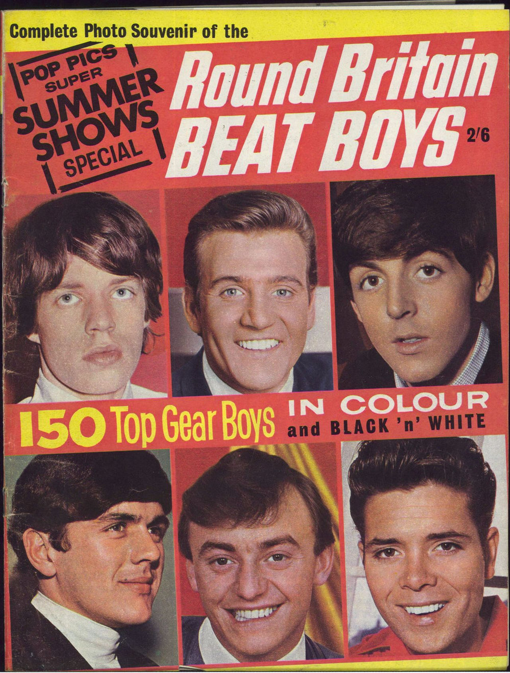 The Beatles Round Britain Beat Boys UK magazine