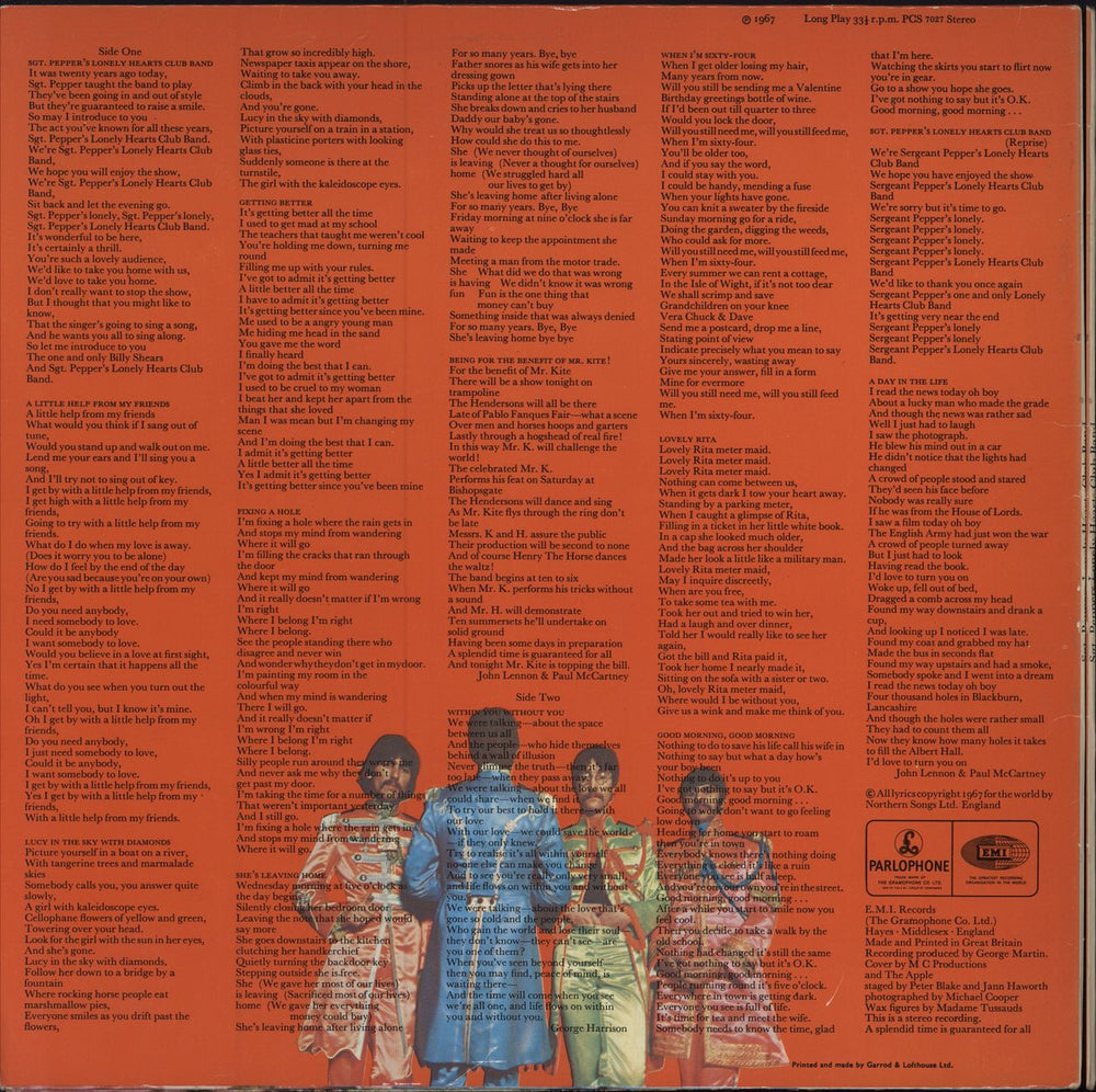 The Beatles Sgt. Pepper's - 2 Box - EMI - glossy UK vinyl LP album (LP record)