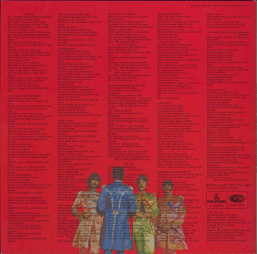 The Beatles Sgt. Pepper's Lonely Hearts Club Band - 2019 Edition UK vinyl LP album (LP record) 602567098348