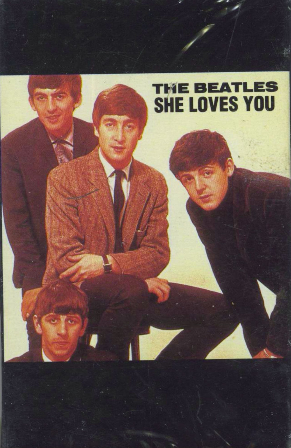 The Beatles She Loves You US cassette single 4KM-44281