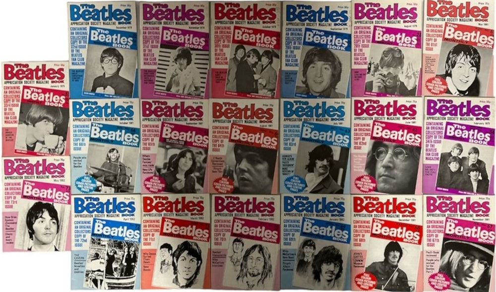 The Beatles The Beatles Book - 2nd - 77 Issues UK magazine