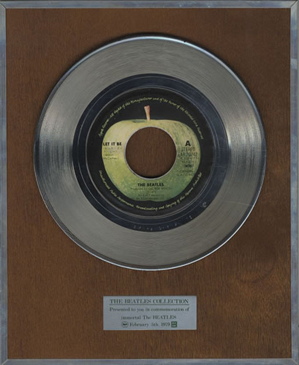 The Beatles The Beatles Collection - Silver Award Japanese award disc SILVER AWARD
