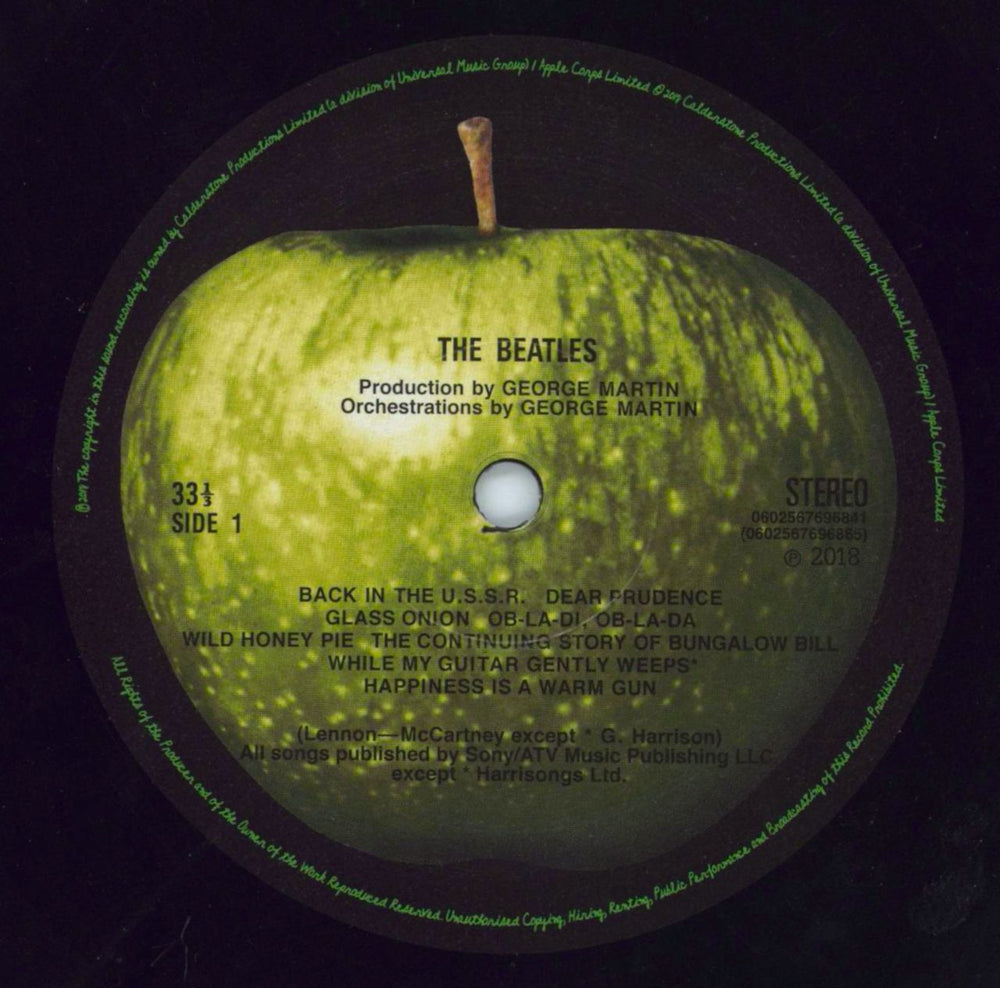 The Beatles The Beatles [White Album] - 180gm Vinyl Japanese 2-LP vinyl record set (Double LP Album) BTL2LTH803411