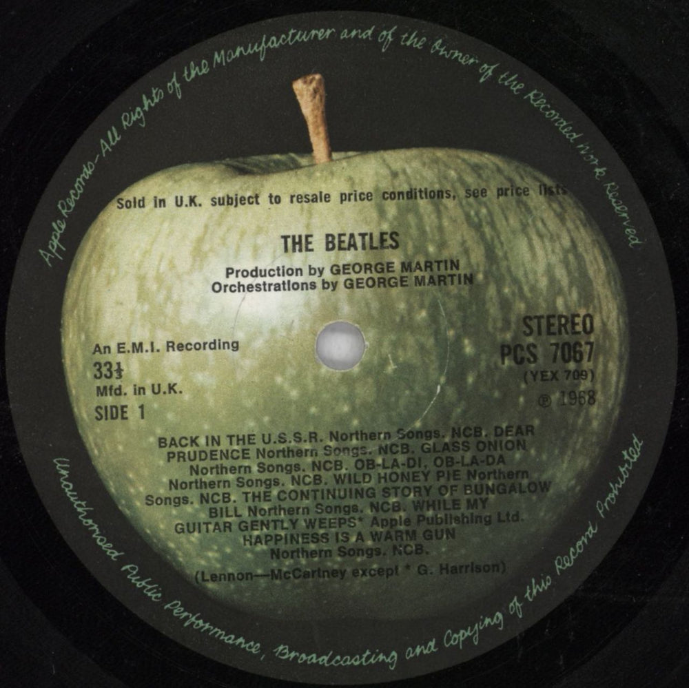 The Beatles The Beatles [White Album] - 1st - VG+ UK 2-LP vinyl record set (Double LP Album) BTL2LTH820392