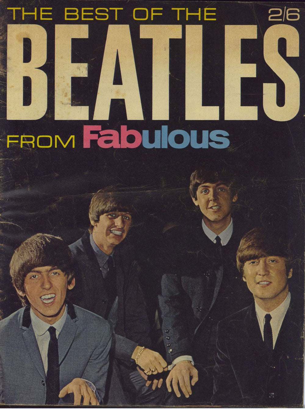 The Beatles The Best Of The Beatles From Fabulous UK magazine MAGAZINE