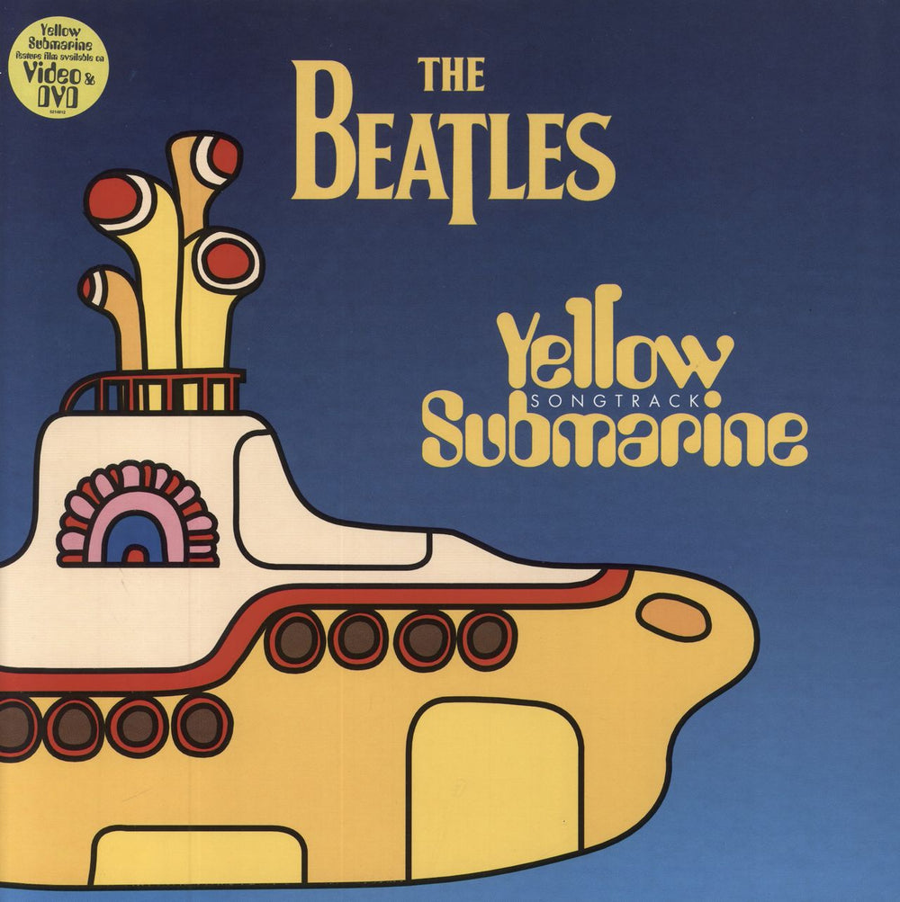 The Beatles Yellow Submarine Soundtrack - Yellow Vinyl + Press Kit UK vinyl LP album (LP record) 5214811