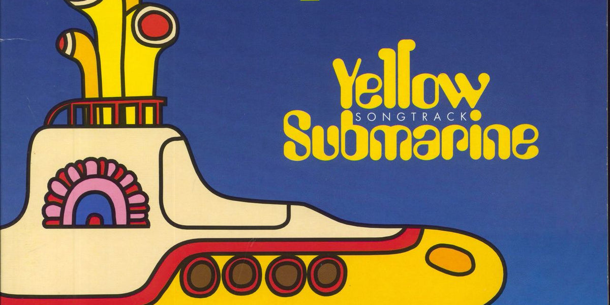 The Beatles Yellow Submarine Soundtrack - Yellow Vinyl - VG UK 