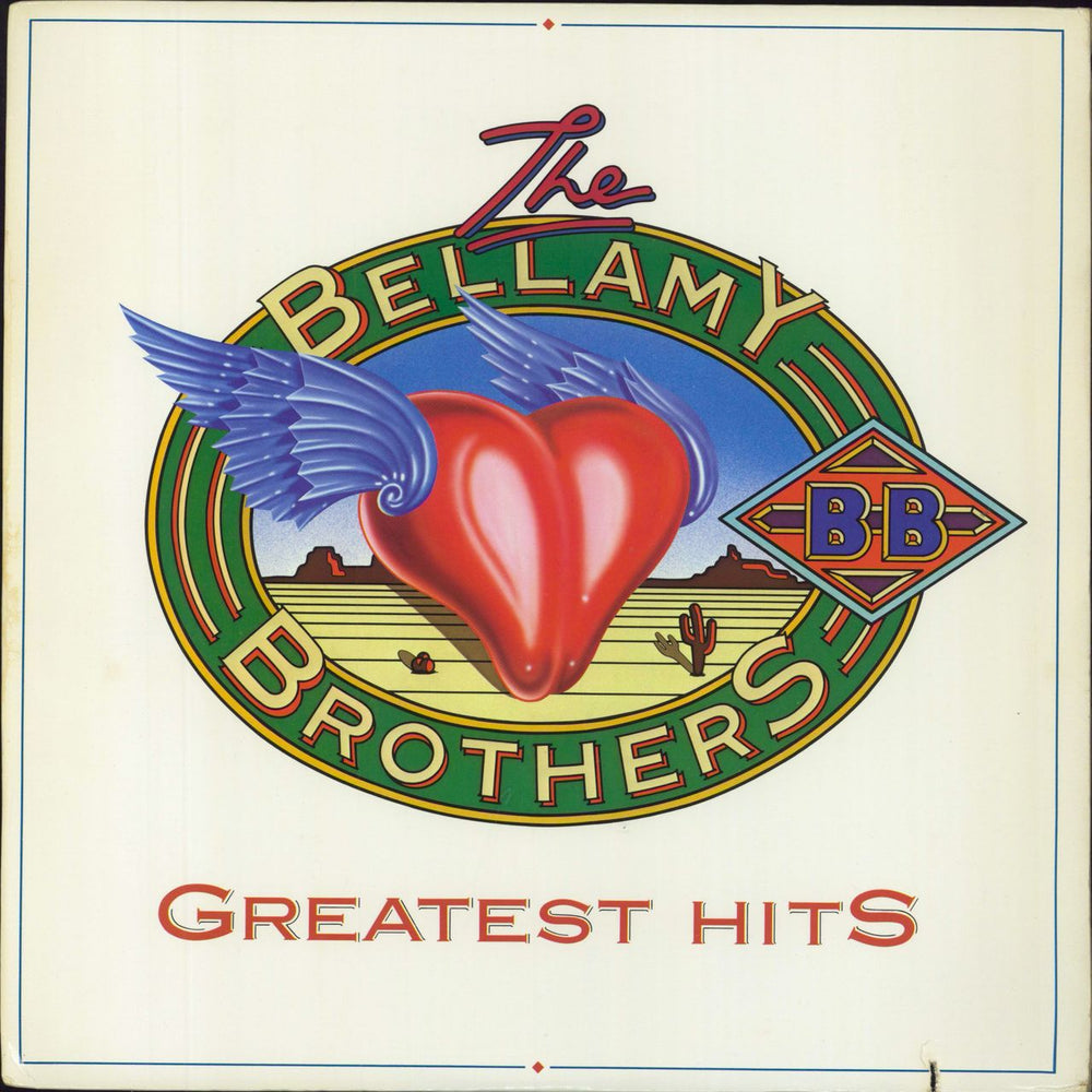 The Bellamy Brothers Greatest Hits US vinyl LP album (LP record) 1-23697