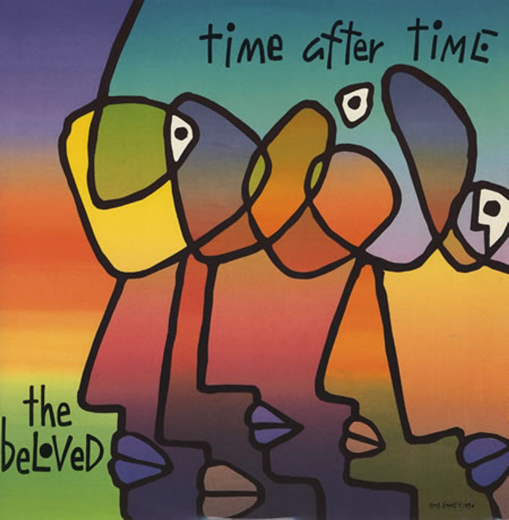 The Beloved Time After Time UK 12" vinyl single (12 inch record / Maxi-single) YZ482T