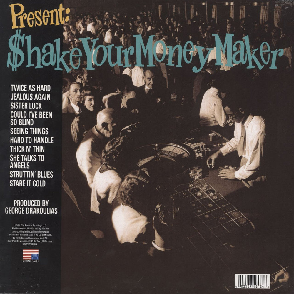 The Black Crowes Shake Your Money Maker - 180gm - Sealed UK vinyl LP album (LP record) 602537494248