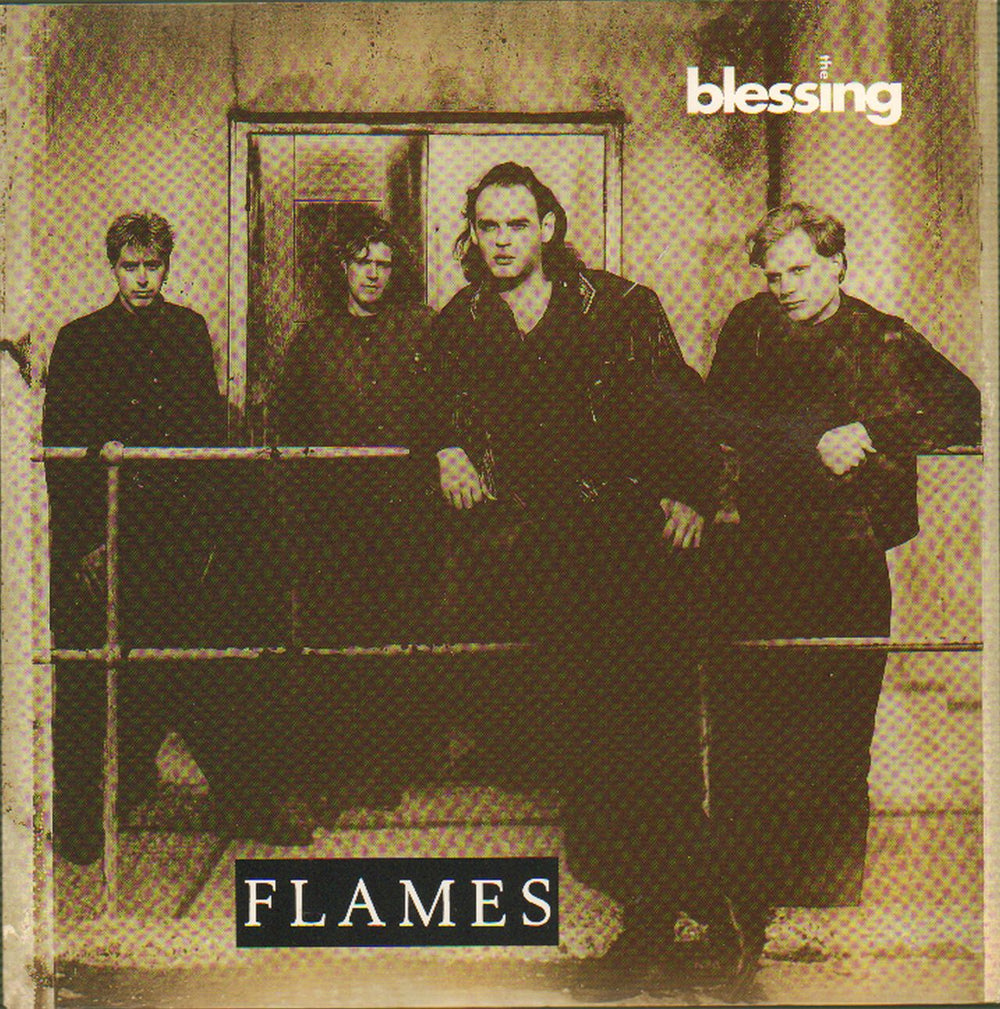 The Blessing Flames UK 7" vinyl single (7 inch record / 45) MCS1553