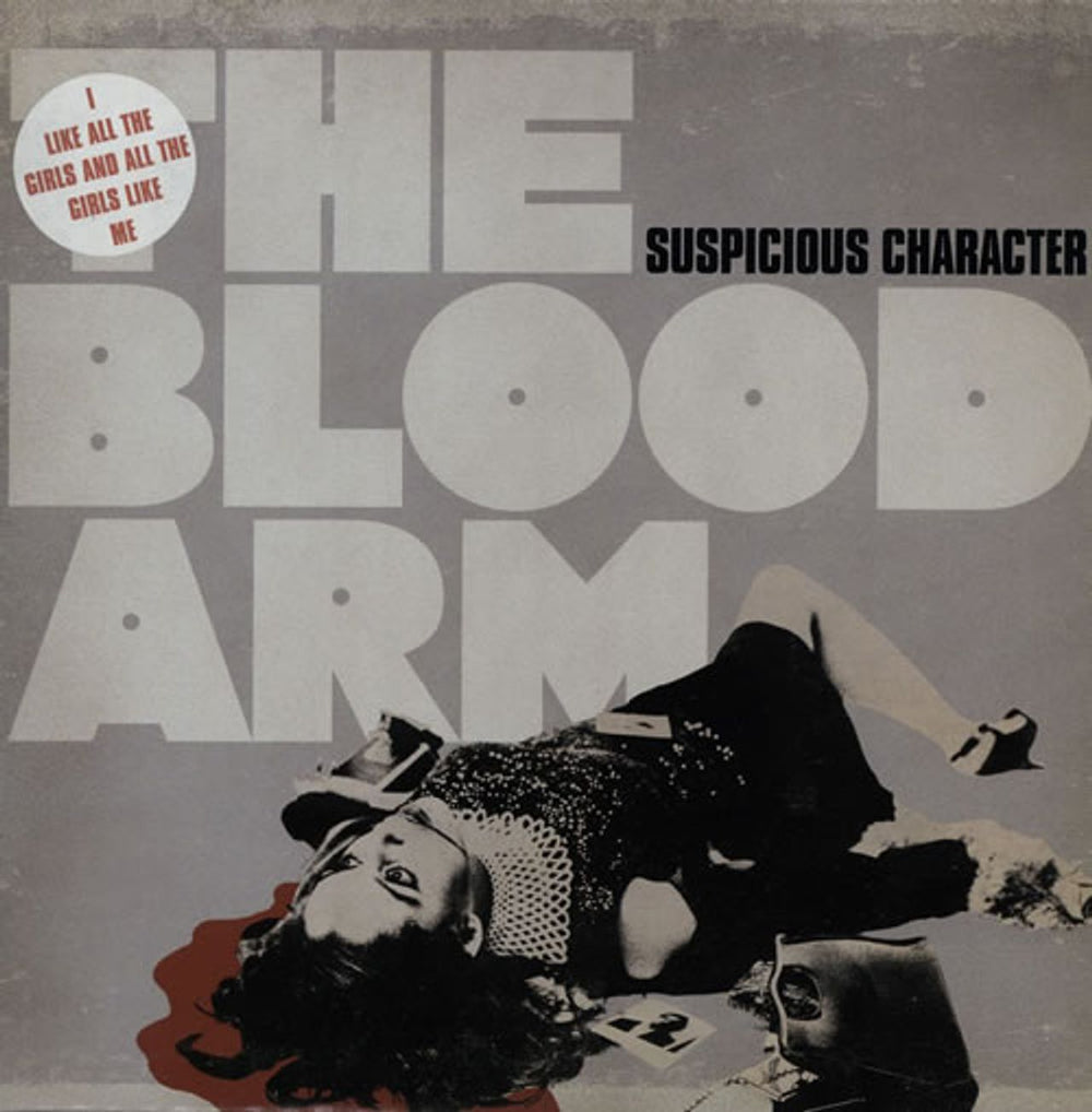 The Blood Arm Suspicious Character UK 7" vinyl single (7 inch record / 45) ROCKERS34